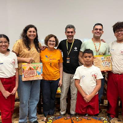 Jogo de tabuleiro “Imaginário Cariri”, sob a coordenação de professores do Instituto Universidade Virtual, é lançado em Nova Olinda